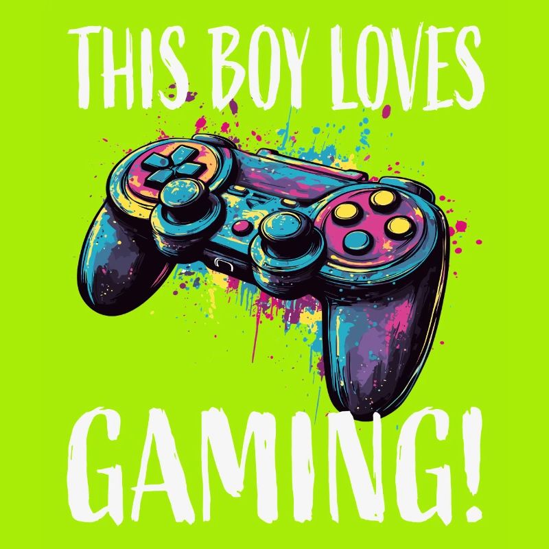 This Boy Loves Gaming Controller