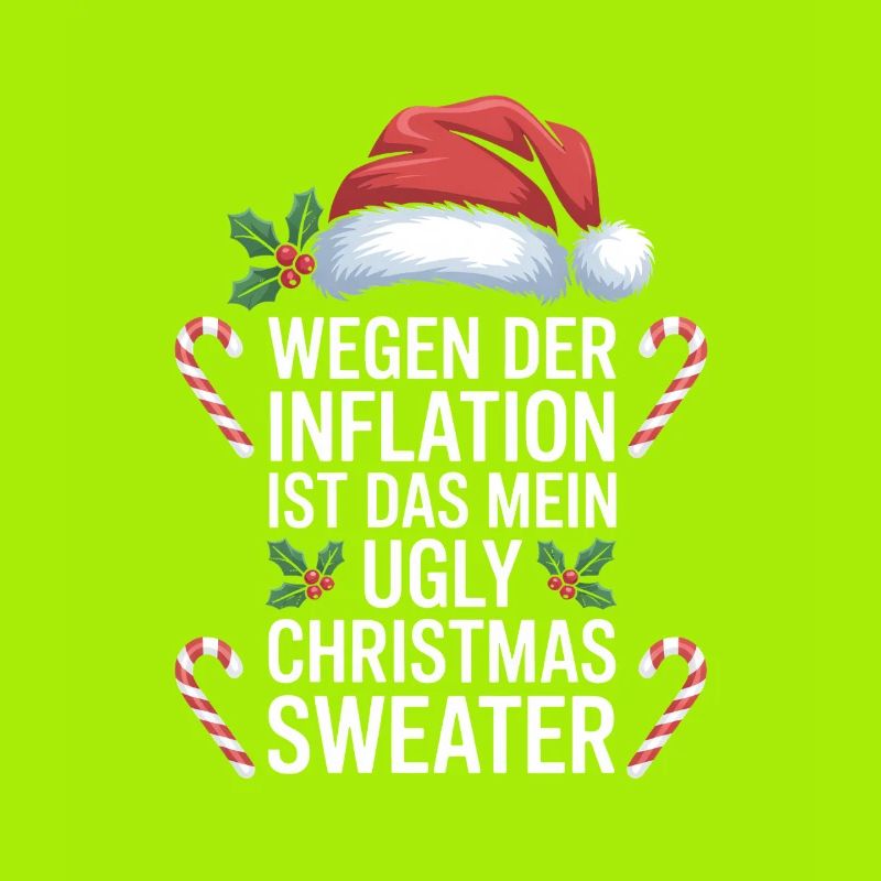 Pull de Noël moche et moche de l’inflation