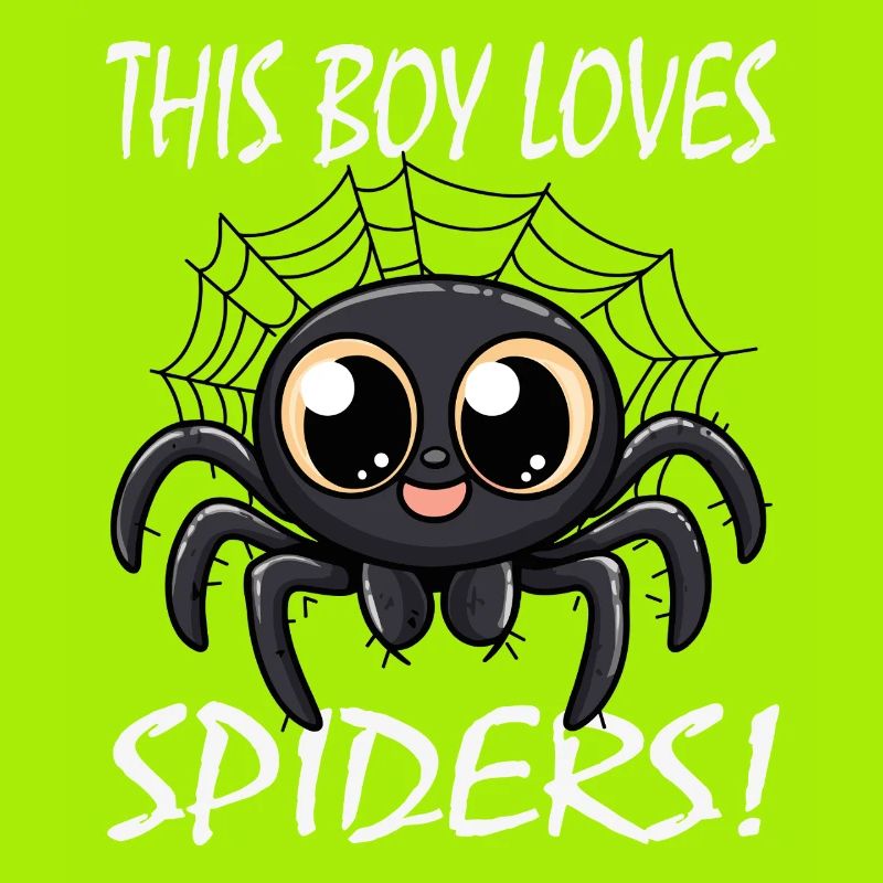 This Boy Loves Spiders