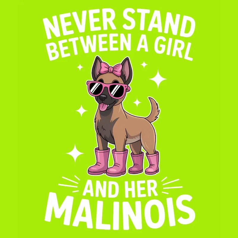 Malinois Sprüche Mädchen Lustige Malinois Geschenk