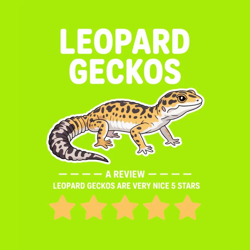 Leopard Gecko Pride Illustration