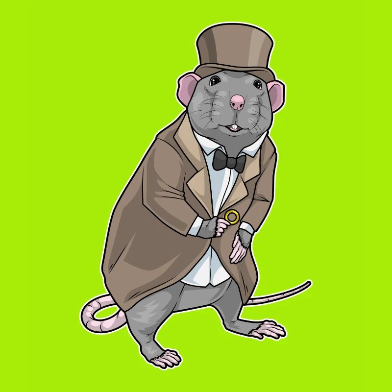 Ratte Bräutigam Ehering Hochzeit