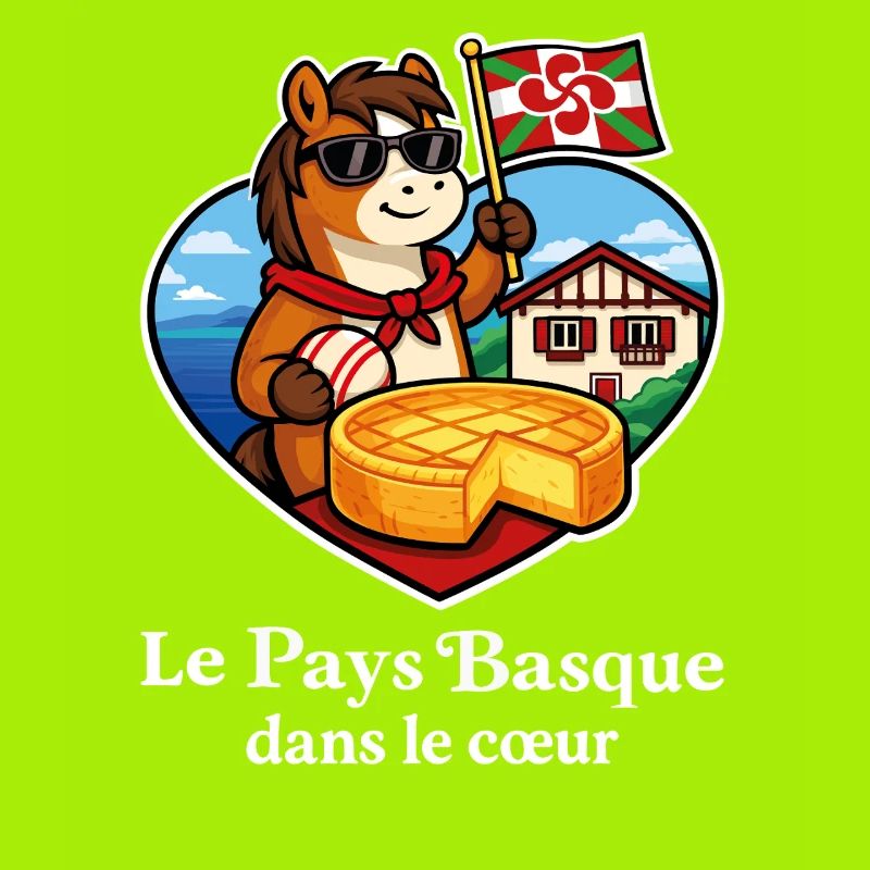 Pays Basque dans le Cœur Pottok Gâteau Basque