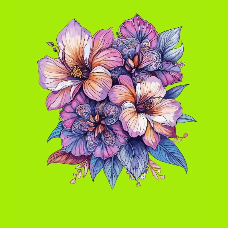 Colour explosion Blossoms