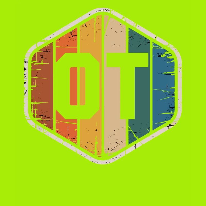 Retro OTI Schild Farbenvielfalt