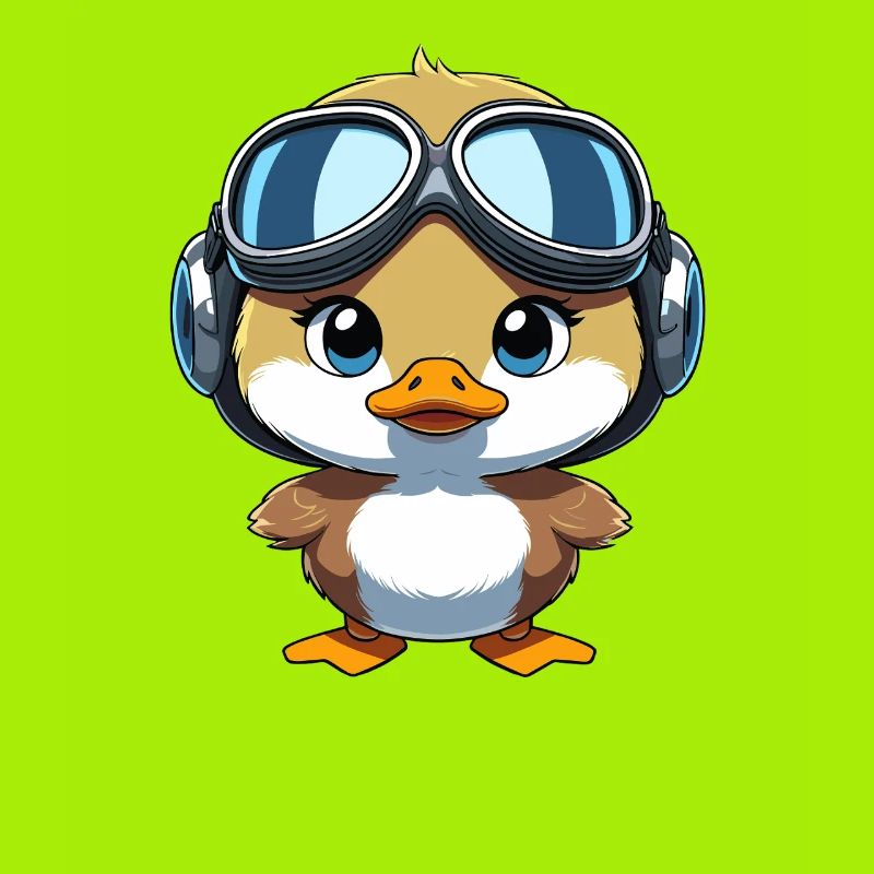 Quakender Pilot mit Fliegerbrille