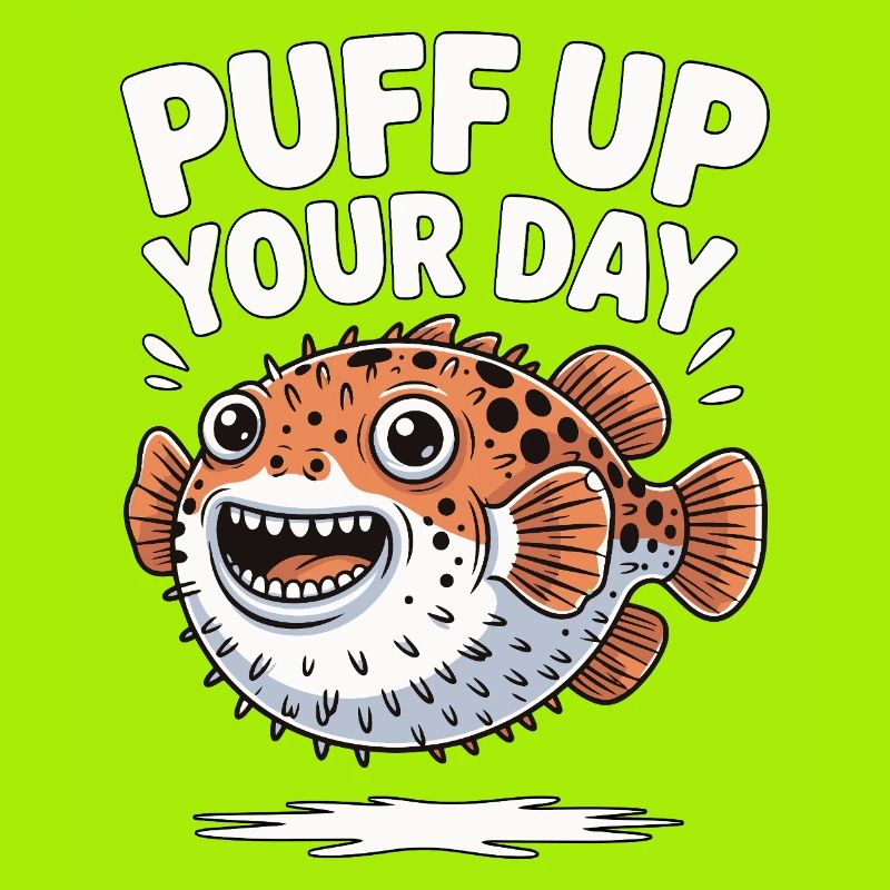 Puff Up Your Day - Kugelfisch Fun