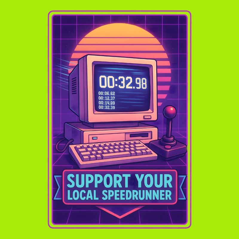 Speedrunner supporten | Retro Gaming Timer