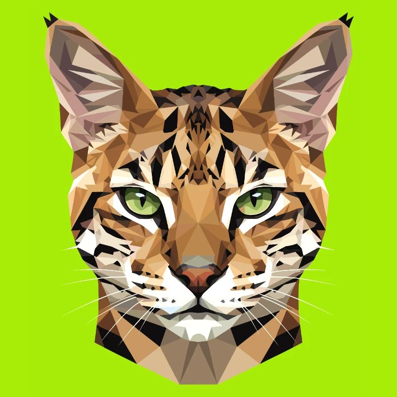 Savannah Chat Maman Chat Serval Léopards mignons