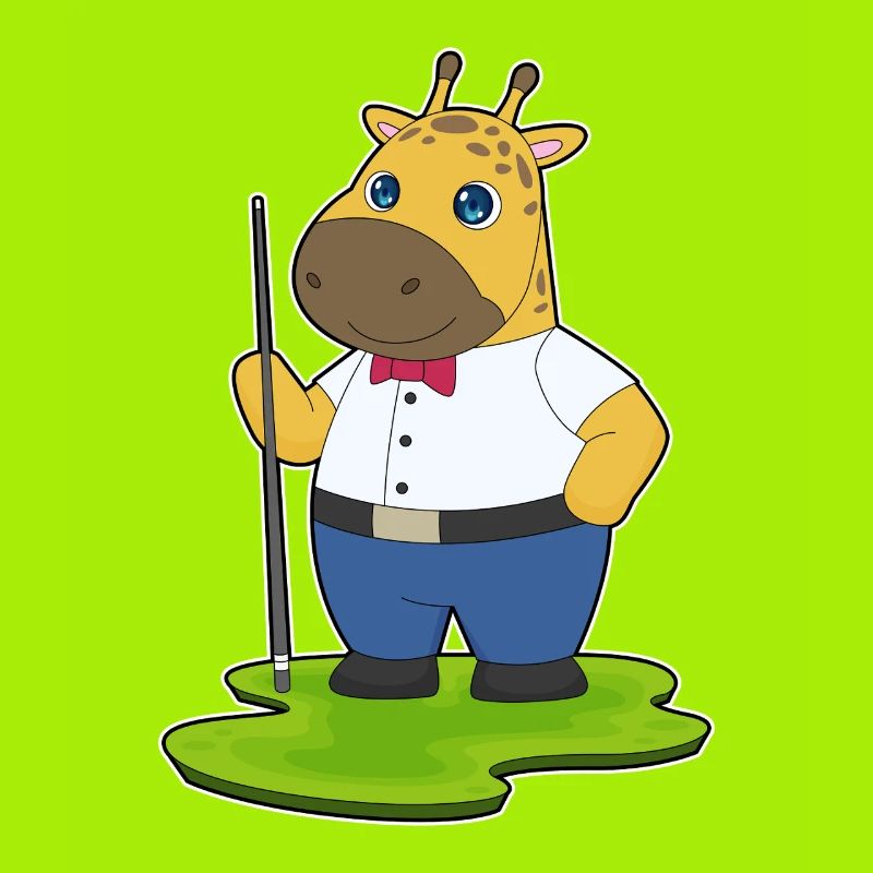 Giraffe Billiard Queue Sport