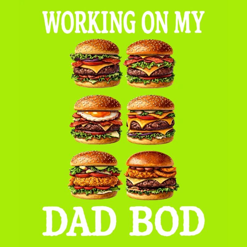 Dad Bod Burger Grid