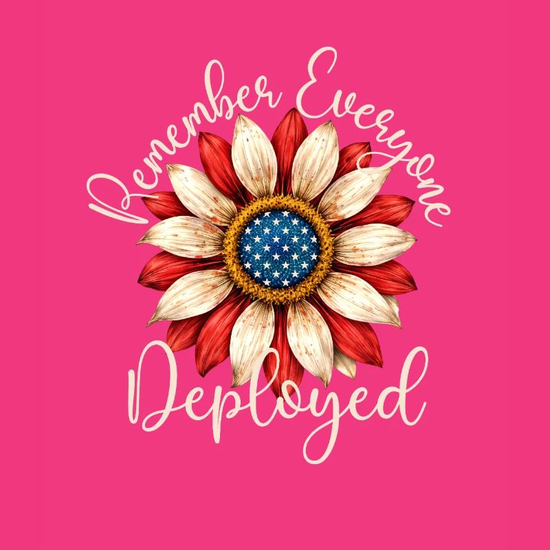 Remember Everyone Deployed RED Friday Troops