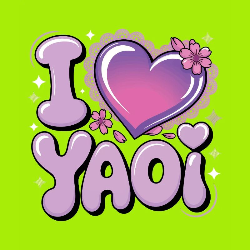 Ich liebe Yaoi Design.