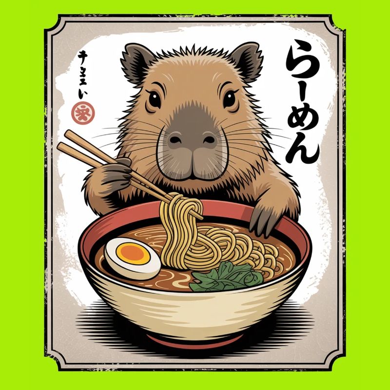 Capybara Ramen Bowl