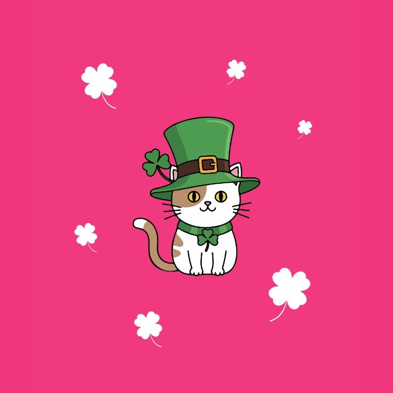 Chat de la Saint-Patrick