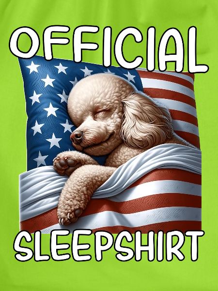 Pudel US Schlafshirt