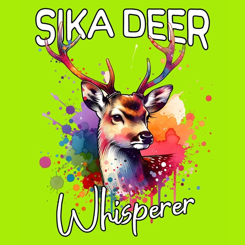 Sikahirsch Flüsterer