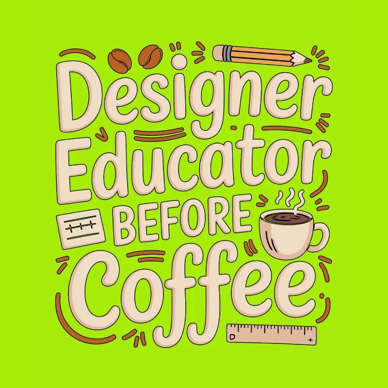 Designer Educator Before Art Educator Coffee Lover