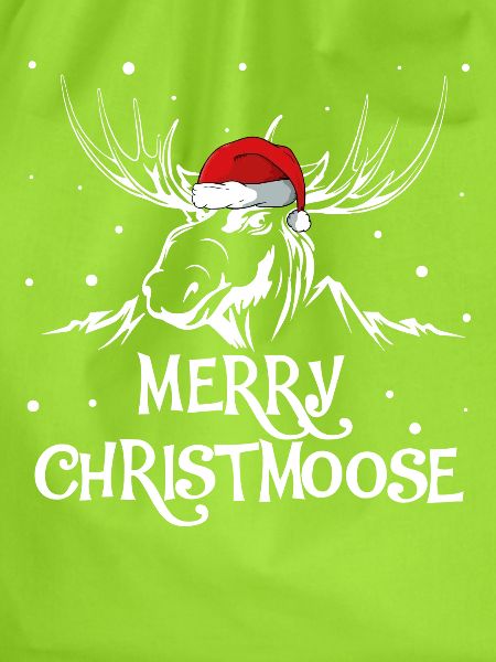 Merry ChristMoose Weihnachtsdesign