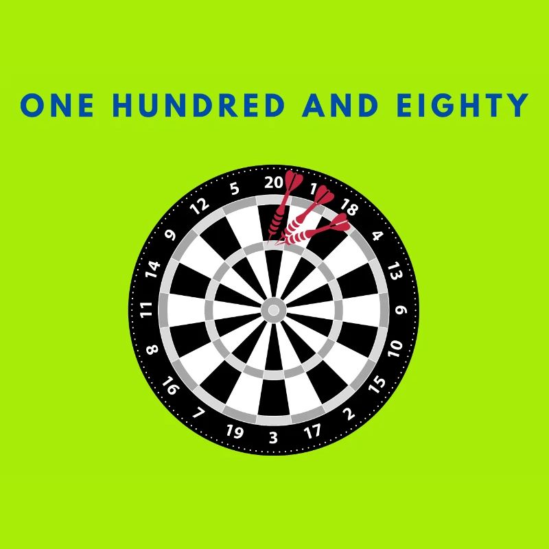Darts - one hundred and eighty