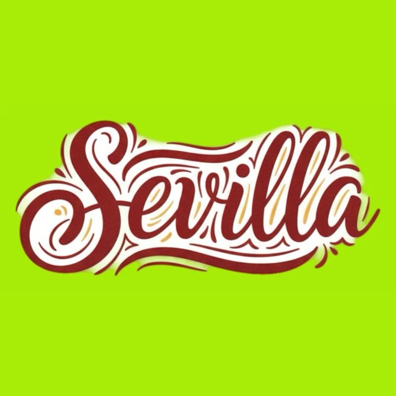 Sevilla Vintage Script Tee