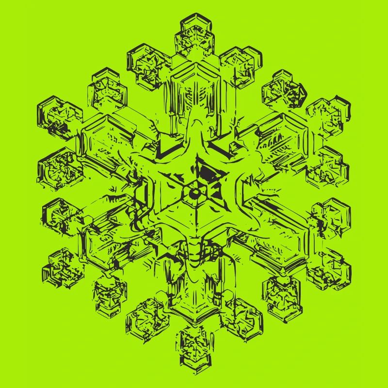 snowflake 9 black