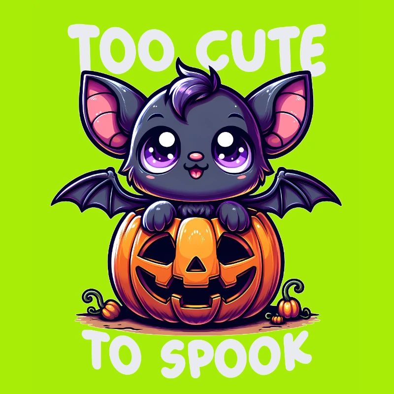 Cute bat Halloween