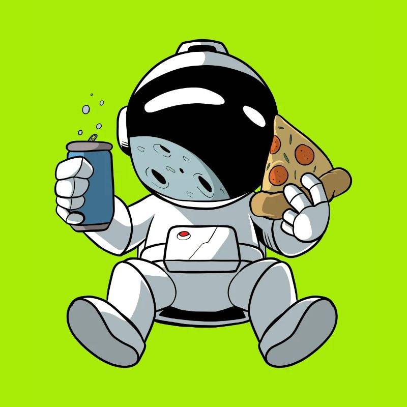 Astronaute de la restauration rapide