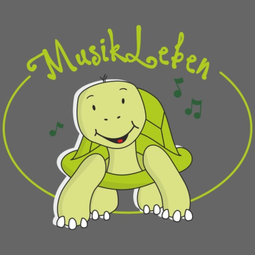 MusikLeben Schildkröte - Turnbeutel