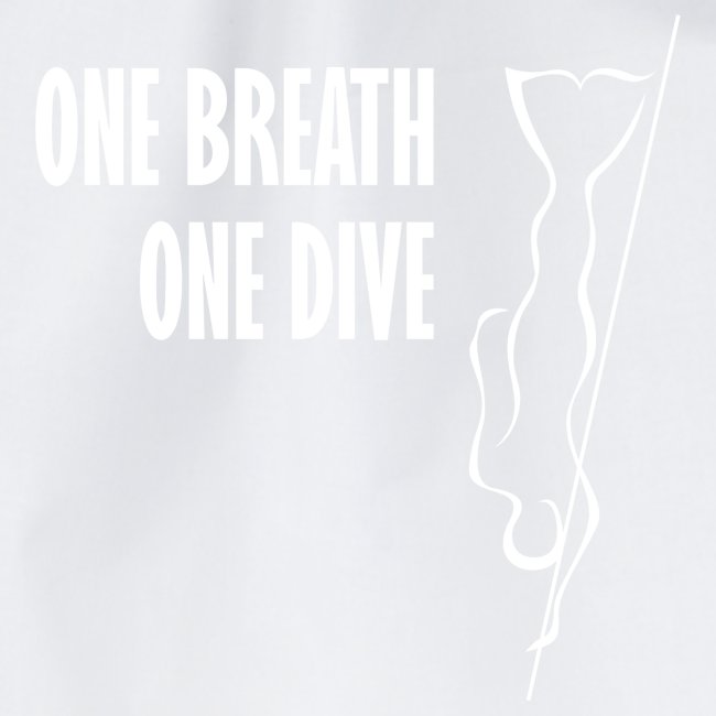 One breath one dive Freediver