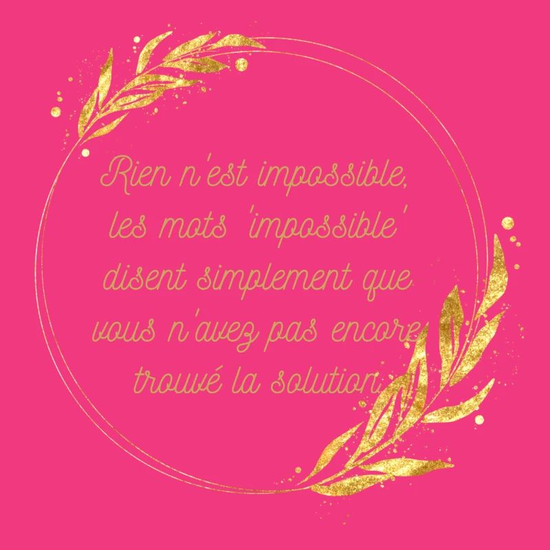 Impossible n'est pas Solution