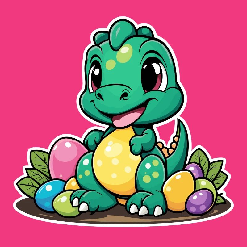 Dinosaur Easter Eggs Easter