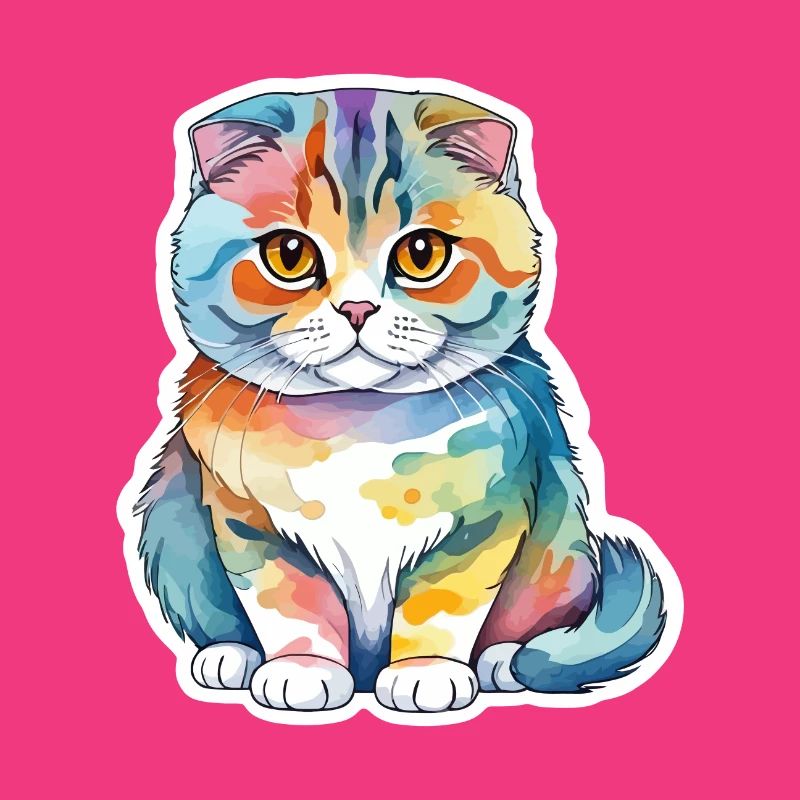 Scottish Fold Scottish Fold-Eared Cat