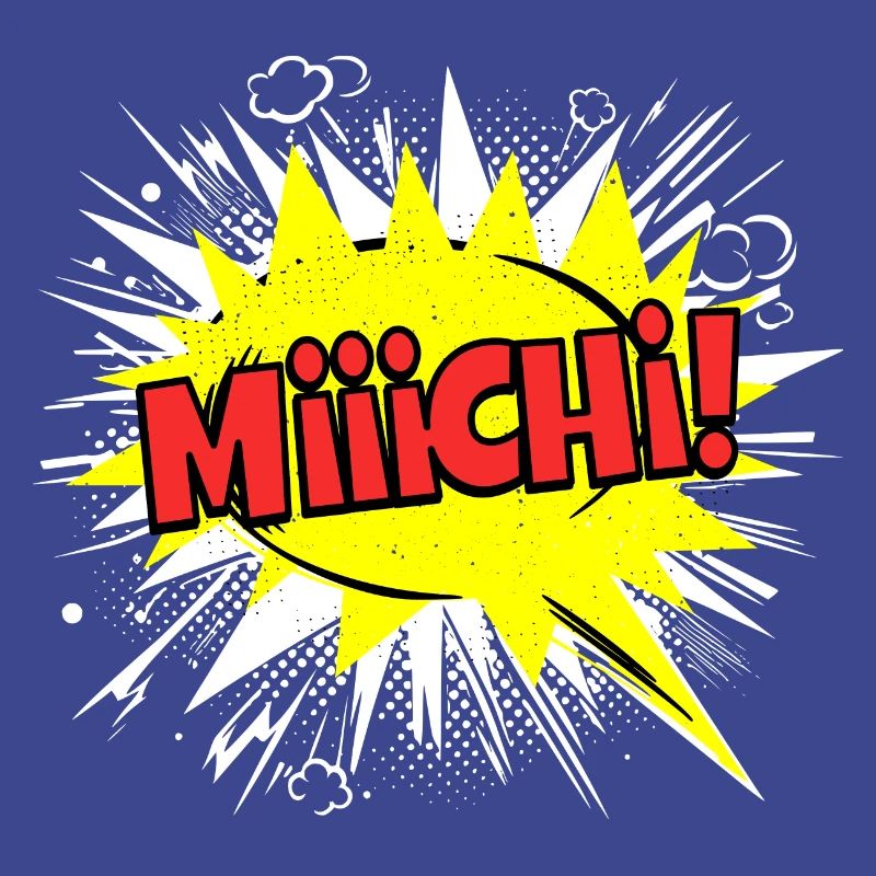Michi Michael Name Funny Speech Bubble