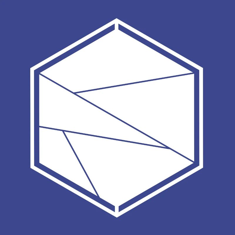 Abstract hexagon