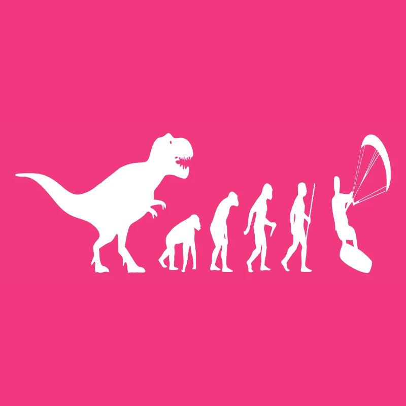 Evolution Kitesurfing Kiten Kite Surf mit T-Rex 2