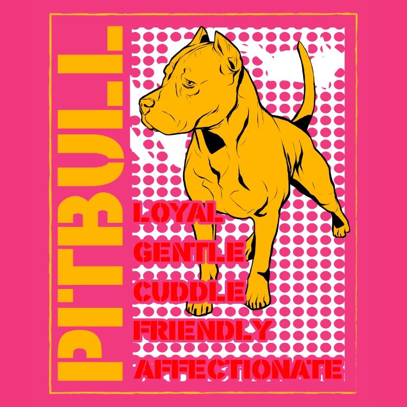 Pitbull loyal gentle cuddle friendly affectionate