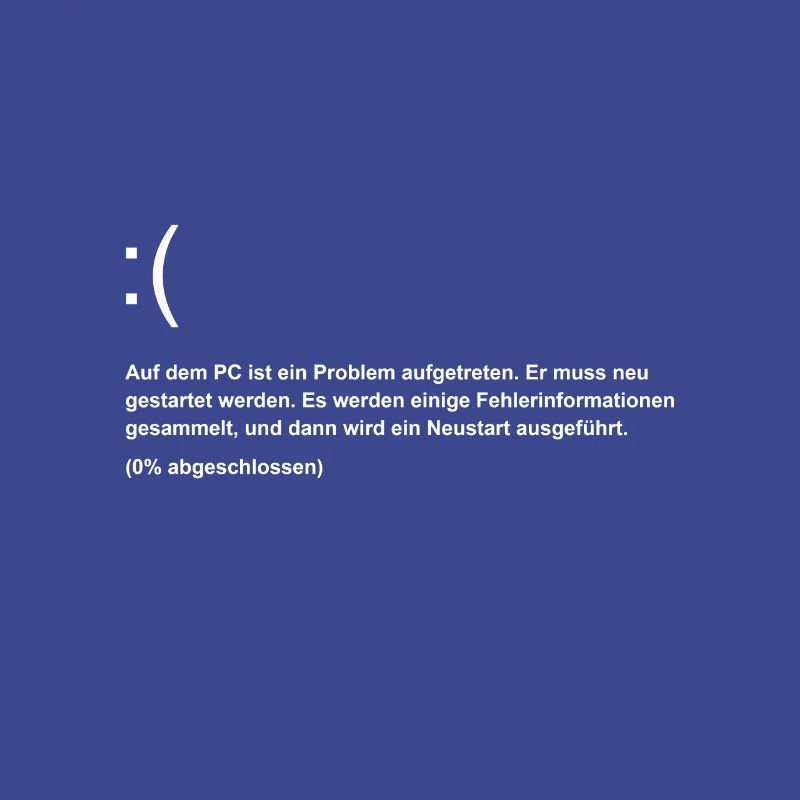 Nerd Bluescreen Error