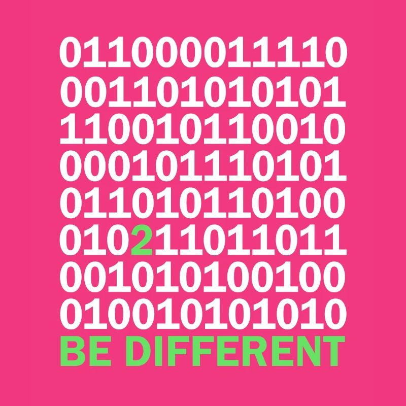 Binärcode Be Different