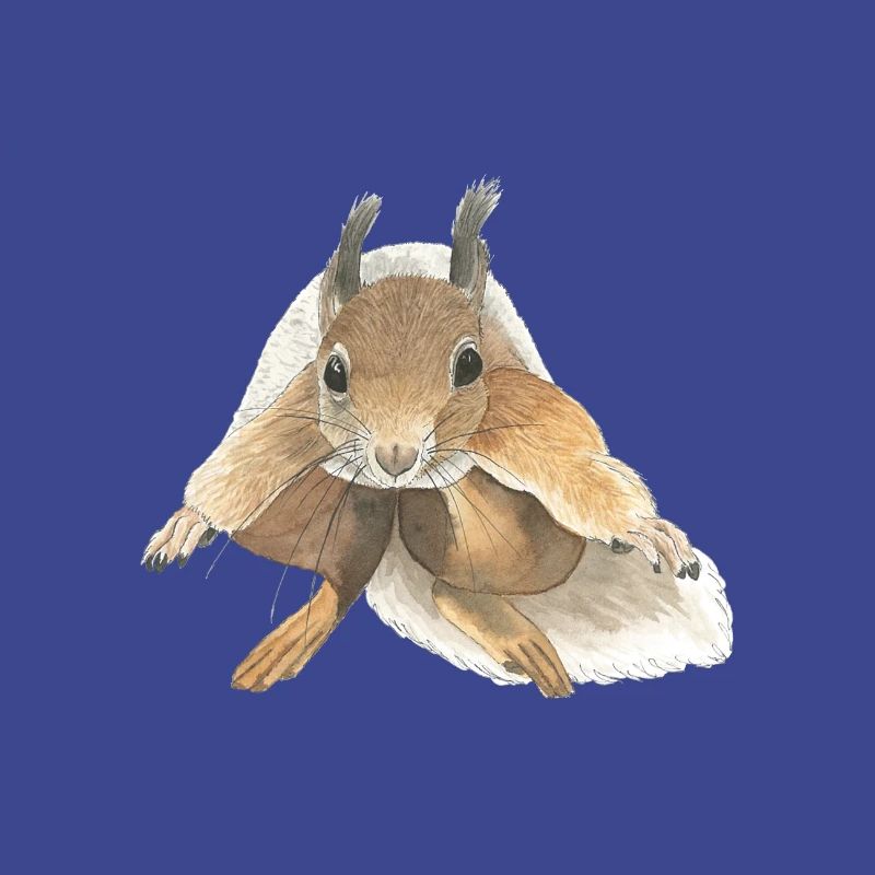 Eichhörnchen springen squirrel