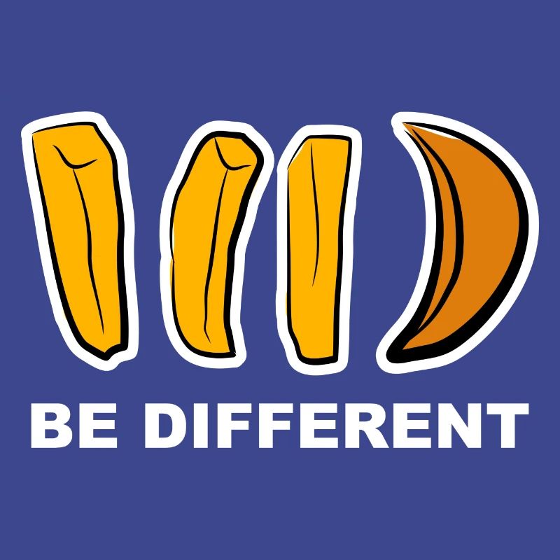 Anders, Different, Aussenseiter, Pommes, Geschenk,