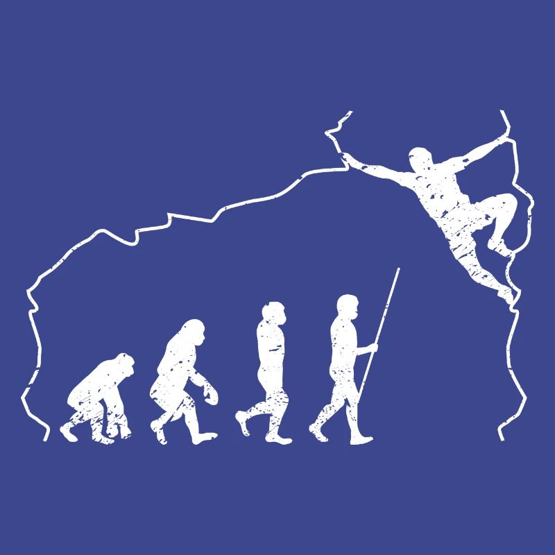 Klettern Bouldern Evolution Bergsteigen Kletterer