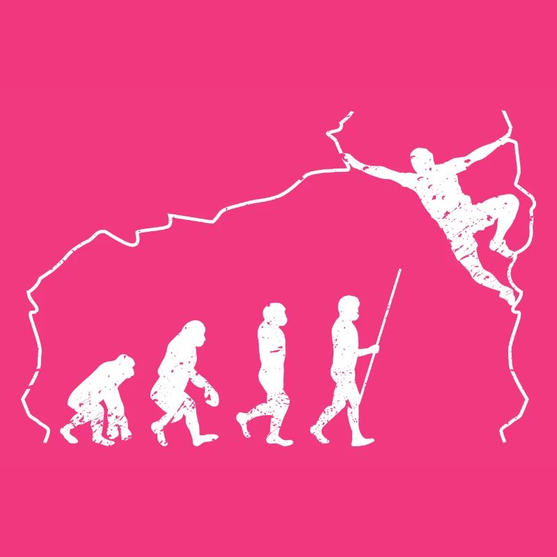 Klettern Bouldern Evolution Bergsteigen Kletterer