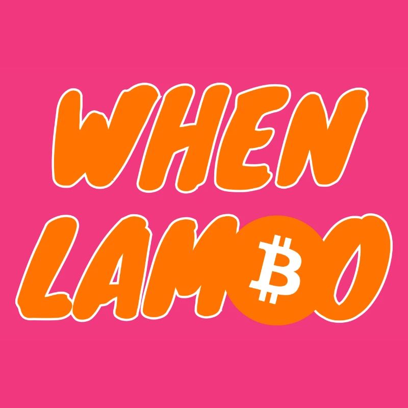 Krypto When Lambo BTC Bitcoin 1