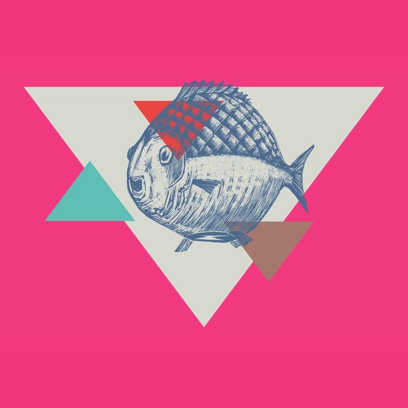 Conception de triangle de poisson