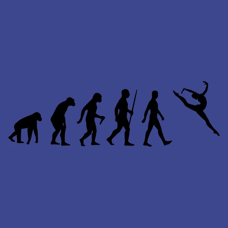 Evolution Human Monkey Ape Human - Ballet, Dancing