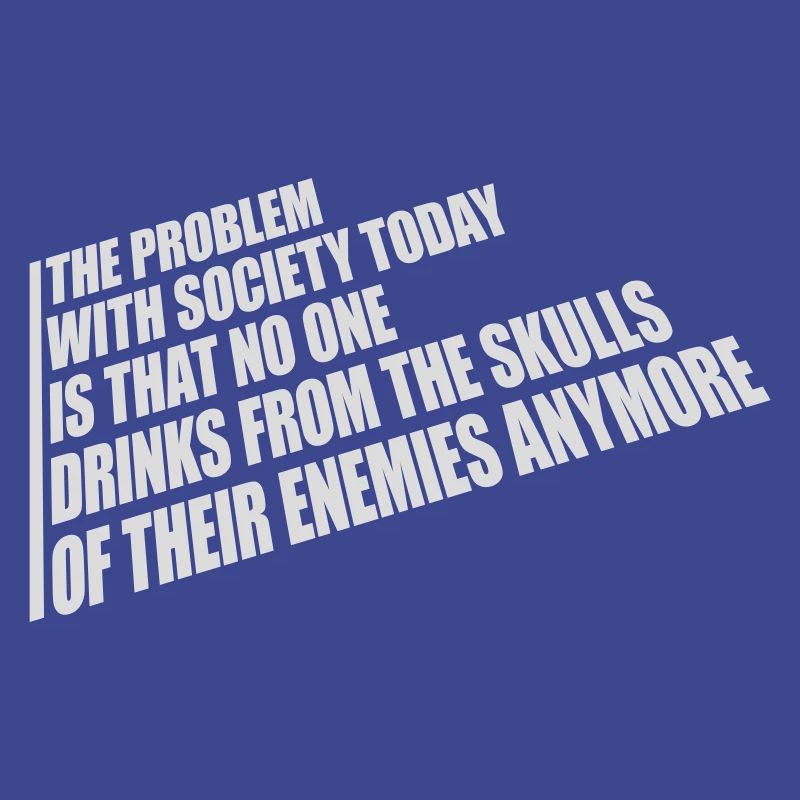 drinks from enemies skulls