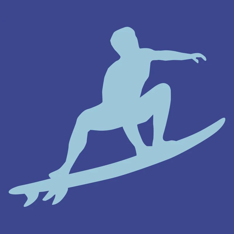 Surfer, Surfing Silhouette