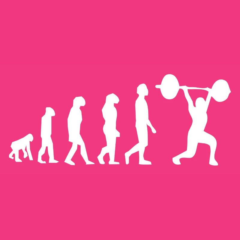 Evolution des Gewichthebens