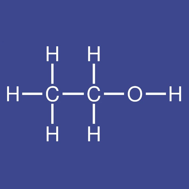 Éthanol structure alcool chimie